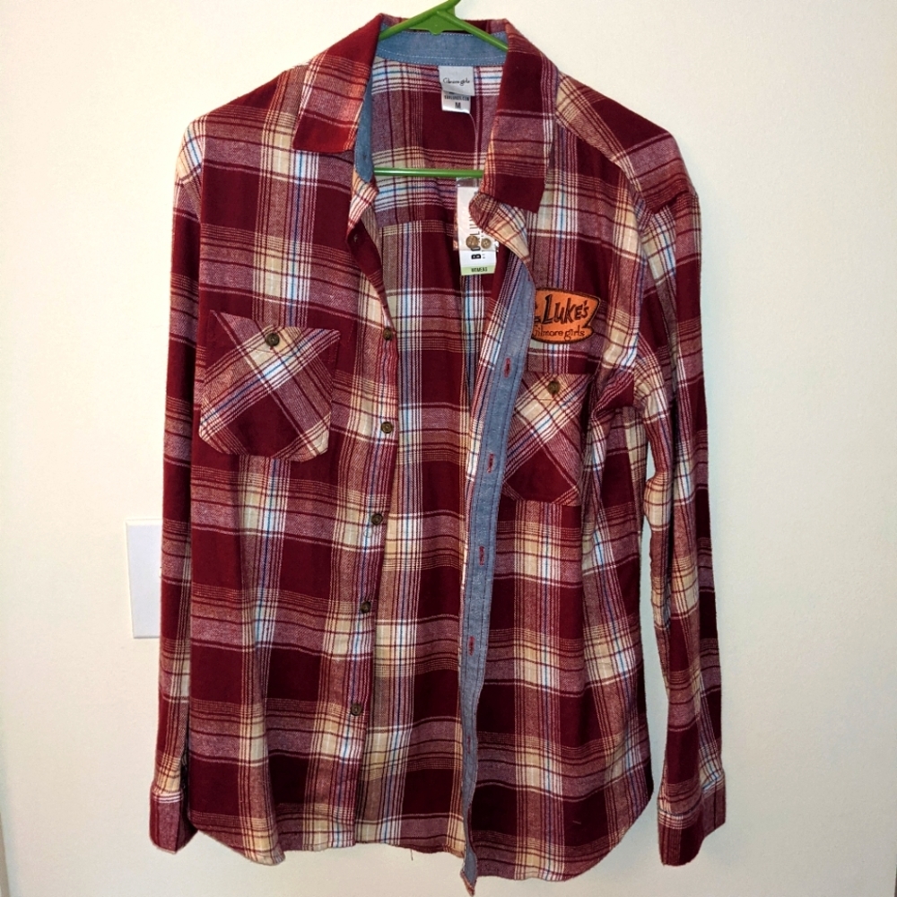 Luke's Diner Gilmore Girl Flannel